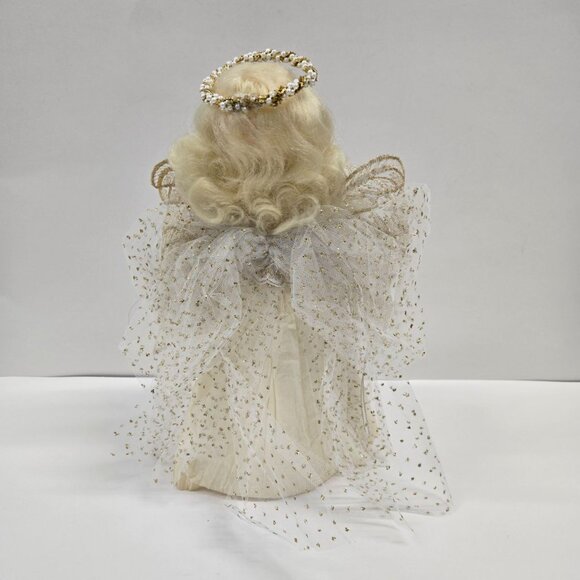 Vintage Angel Table Figurine – 11.5″ Estate-Sale Find - Picture 3 of 5